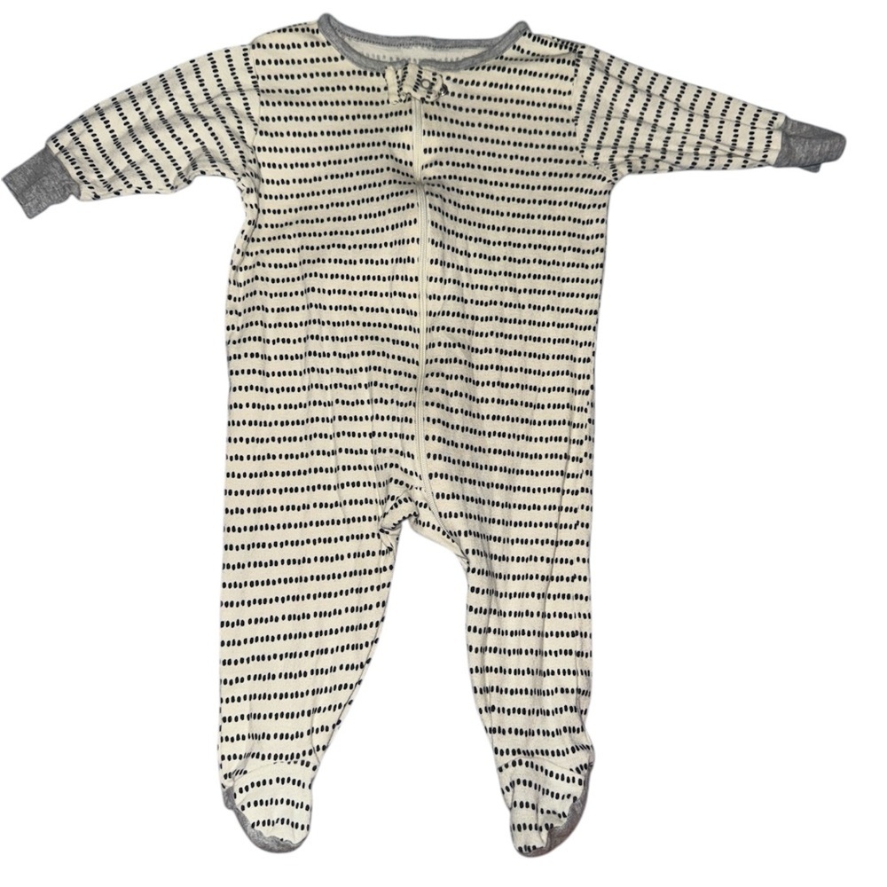 Striped Kids One Piece Pajama
